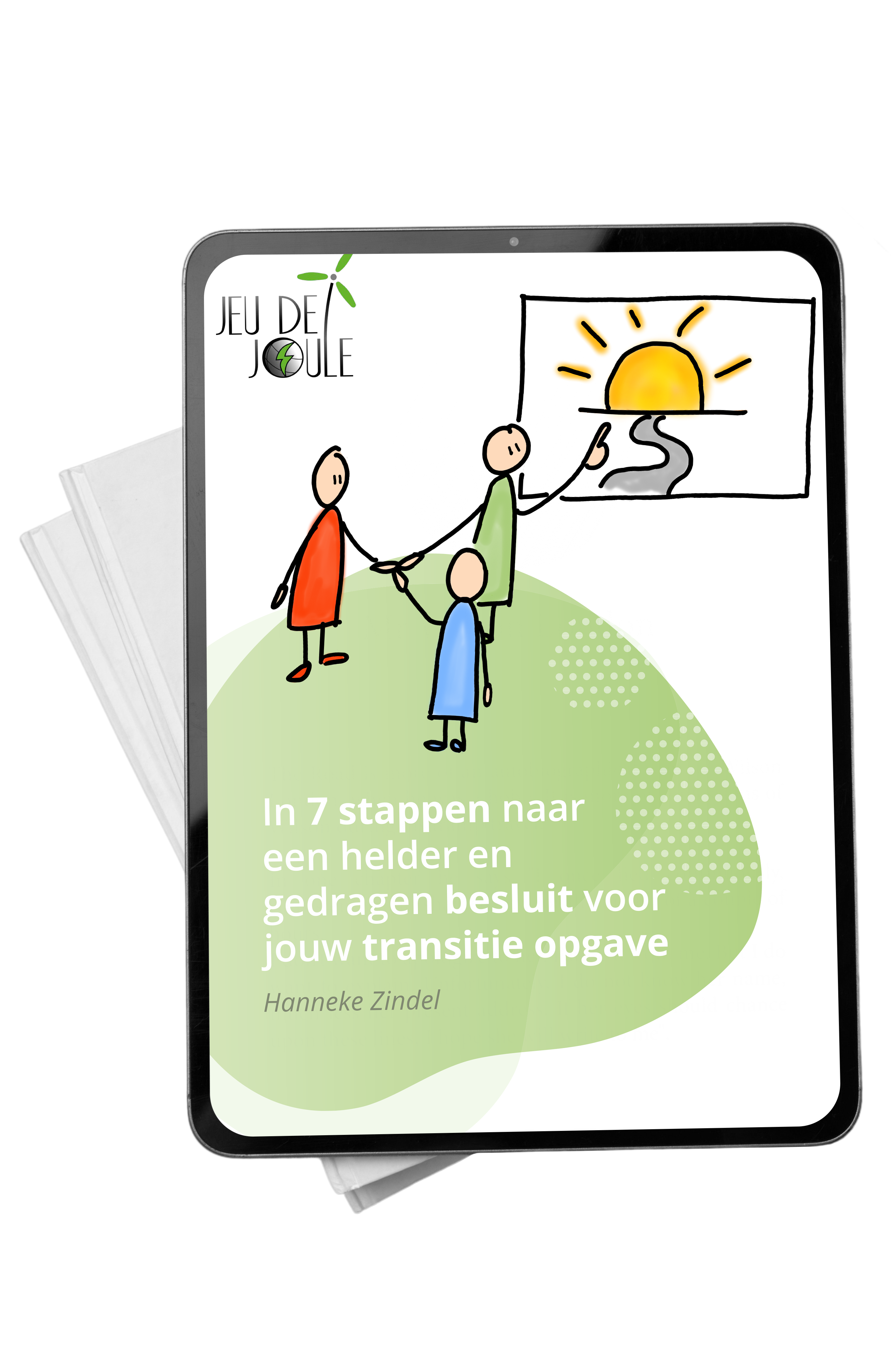 Illustratie bij het e-book 'In 7 stappen naar een helder en gedragen besluit'